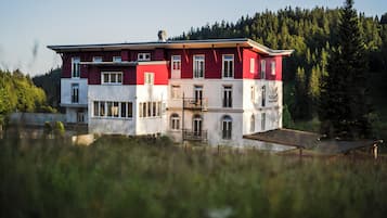Fassade der Unterkunft