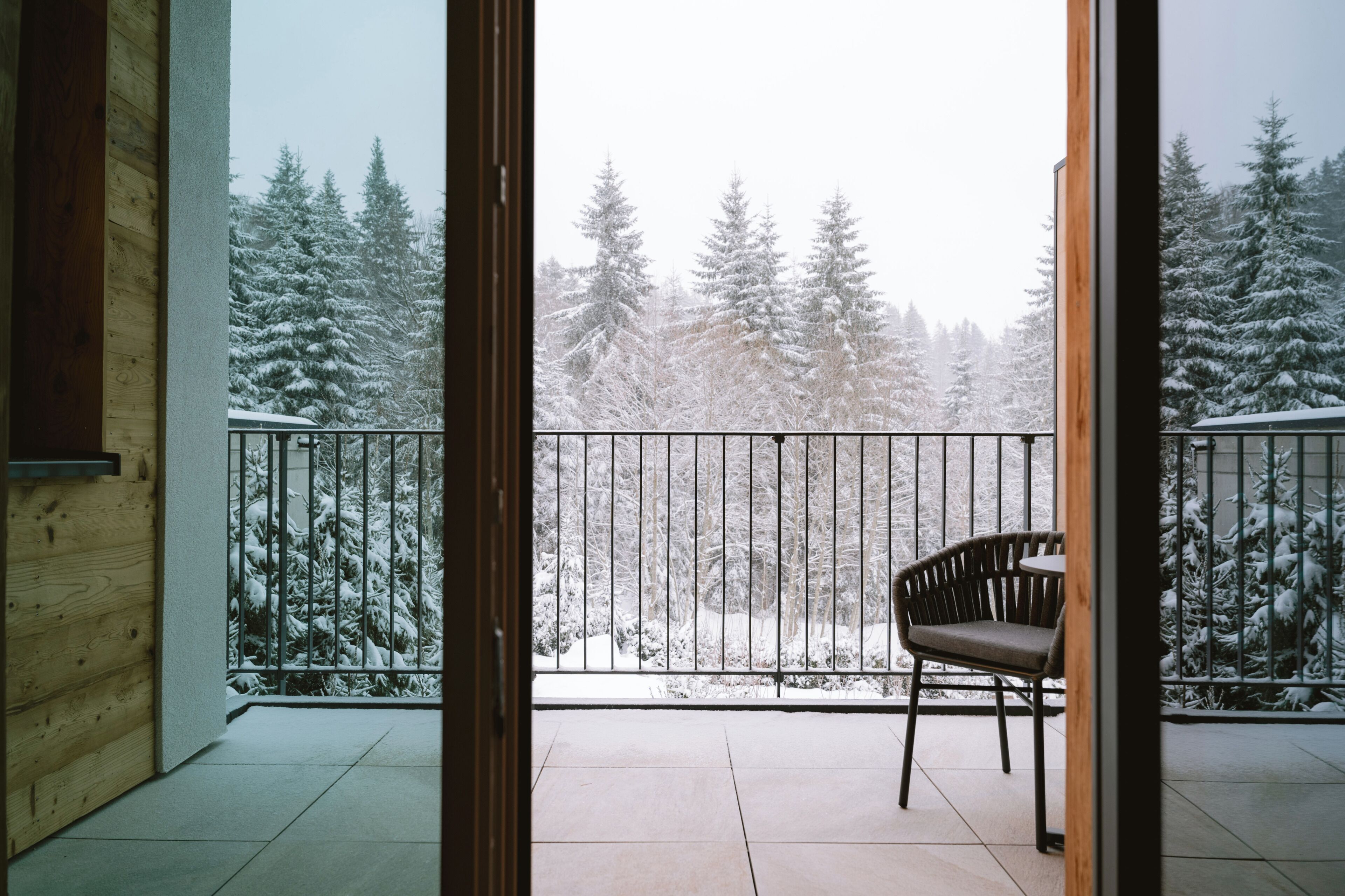 Literie de qualité supérieure, couette en duvet d'oie, minibar