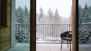 Literie de qualité supérieure, couette en duvet d'oie, minibar