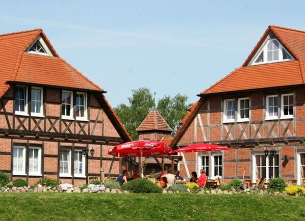 Façade de l’hébergement