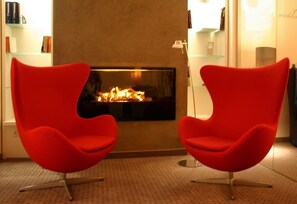 Fireplace - Business - Hotel Artes (Chemnitz)