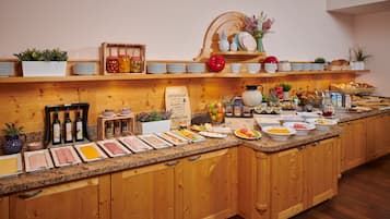Daily buffet breakfast (EUR 15 per person)