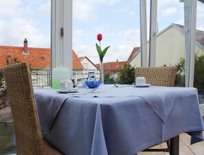 Breakfast area - Hotel Villa Verde (Walldorf)