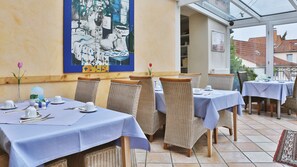 Terrace/patio - Hotel Villa Verde (Walldorf)