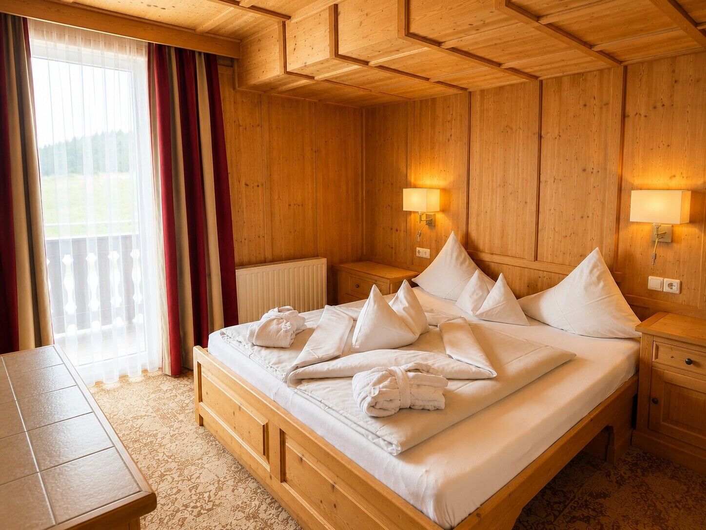 Junior Suite, Mountain View | In-room safe, iron/ironing board, free WiFi, bed sheets