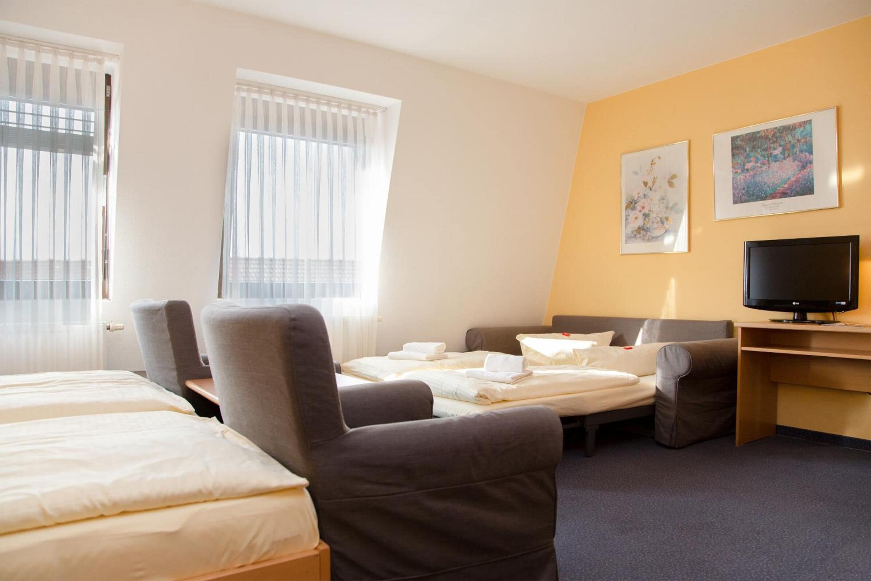 In-room safe, desk, blackout drapes, soundproofing