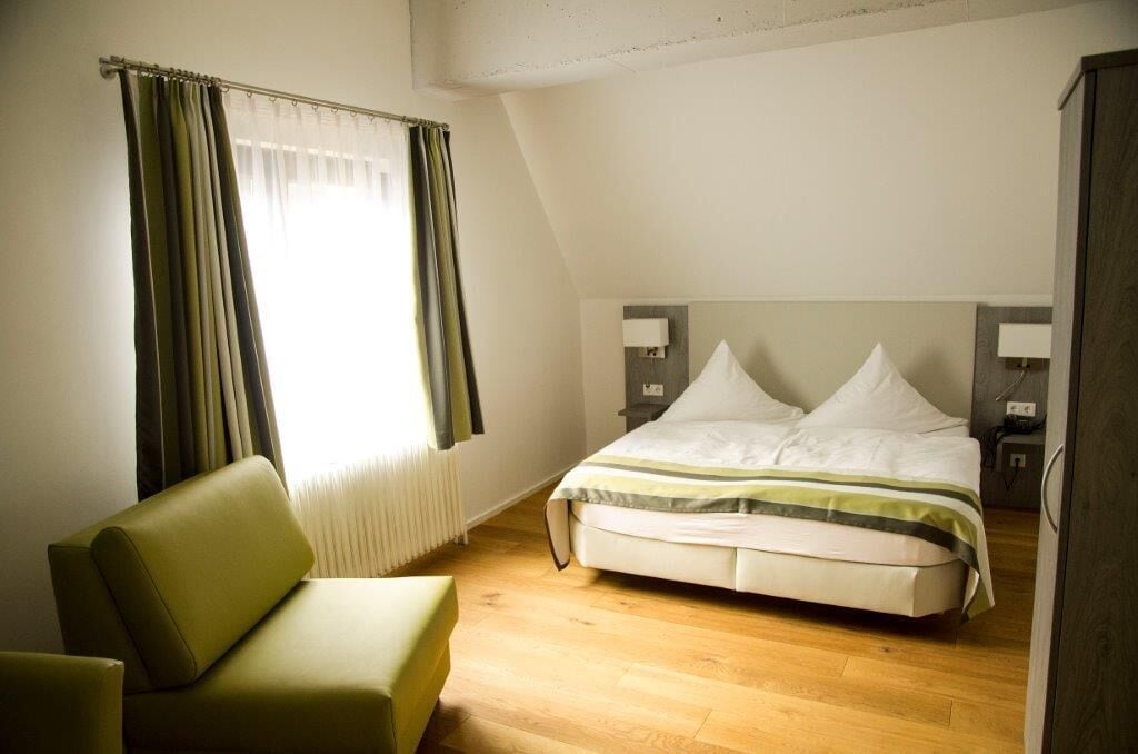 classic triple room, 1 queen bed with sofa bed, city view | hypo-allergenic bedding, minibar, desk, laptop workspace