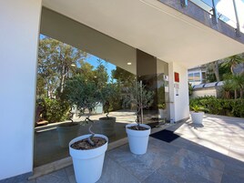 Fachada de la propiedad