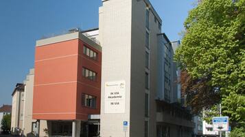 Fassade der Unterkunft