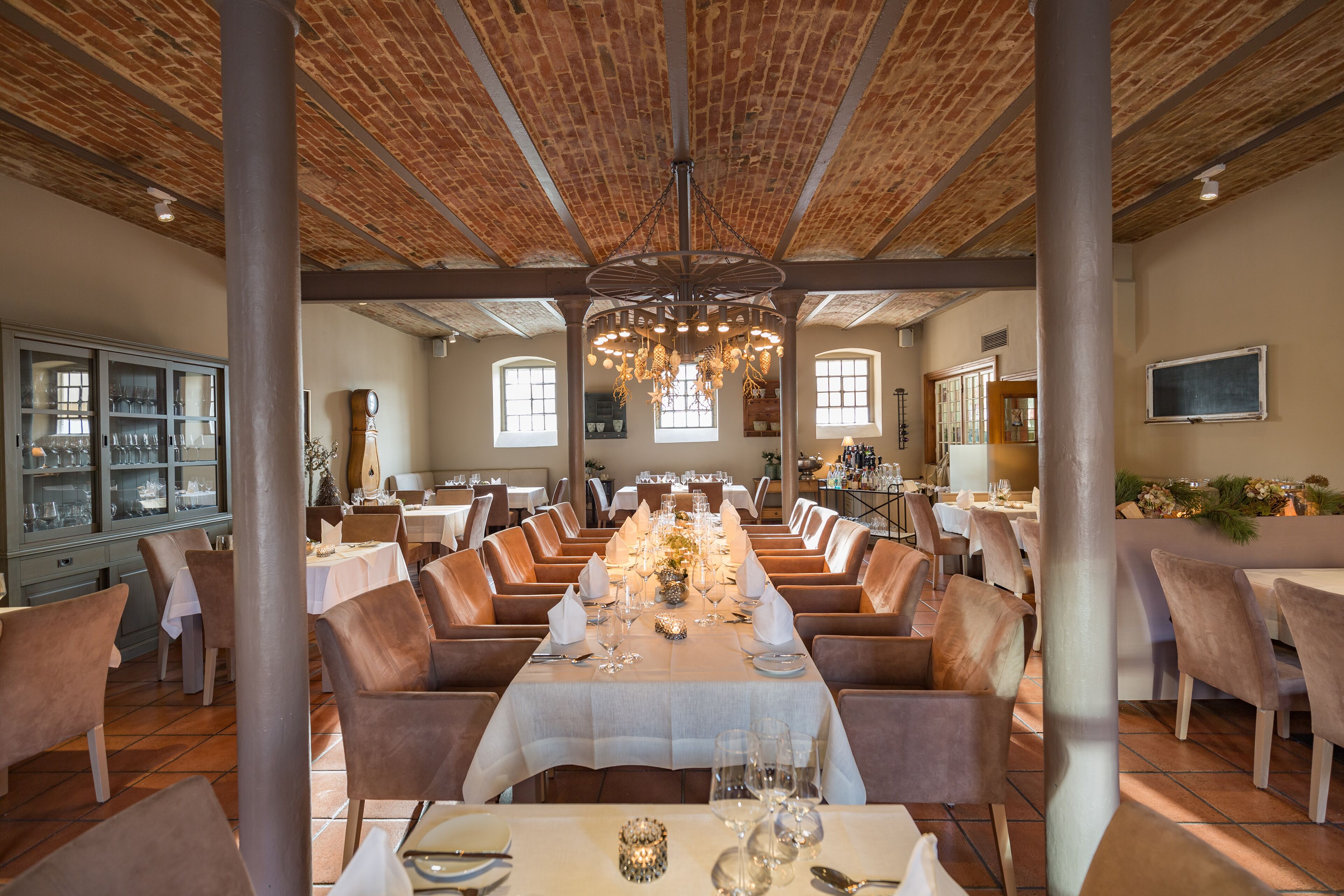 Dîner servi sur place