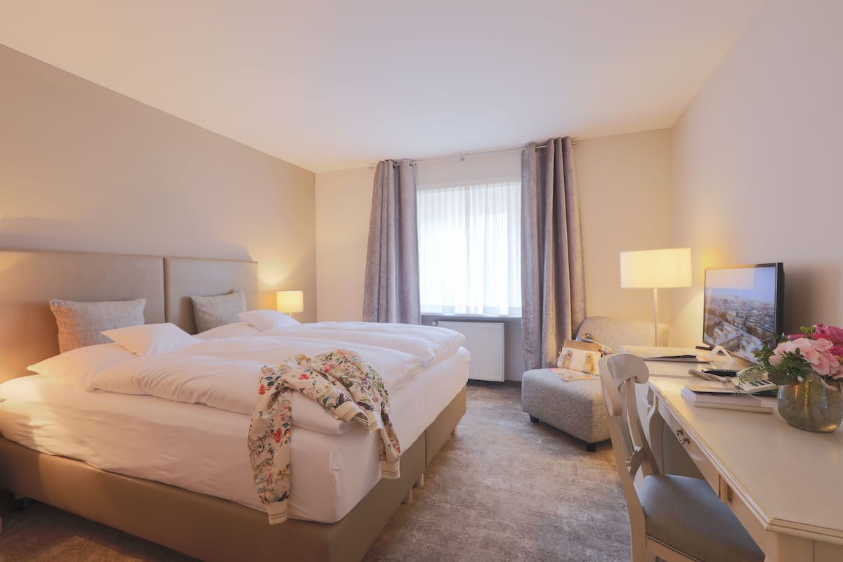 Habitación doble clásica | 1 habitación, ropa de cama hipoalergénica y minibar