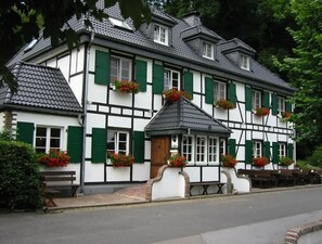 Fassade der Unterkunft