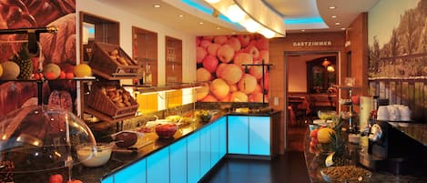 Free buffet breakfast