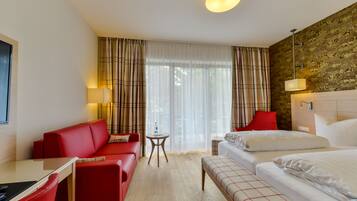 Literie de qualité supérieure, minibar, coffres-forts dans les chambres