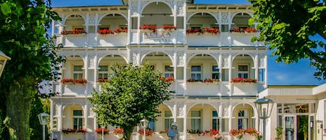 Façade de l’hébergement