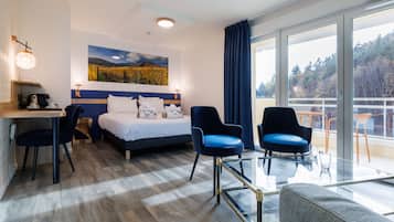 Double Room, Terrace (prestige) | Premium bedding, minibar, in-room safe, individually furnished