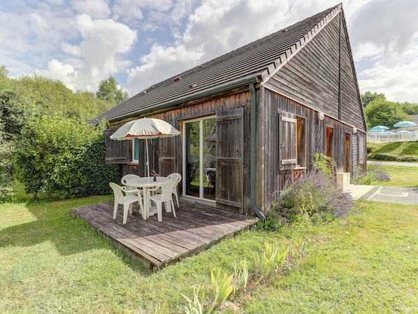 House, 1 Bedroom, Accessible (4 persons) | Terraza o patio