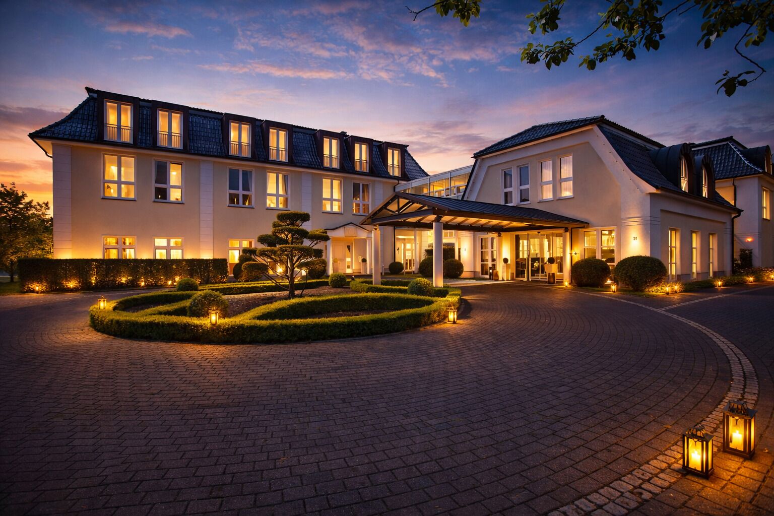 Fachada del alojamiento