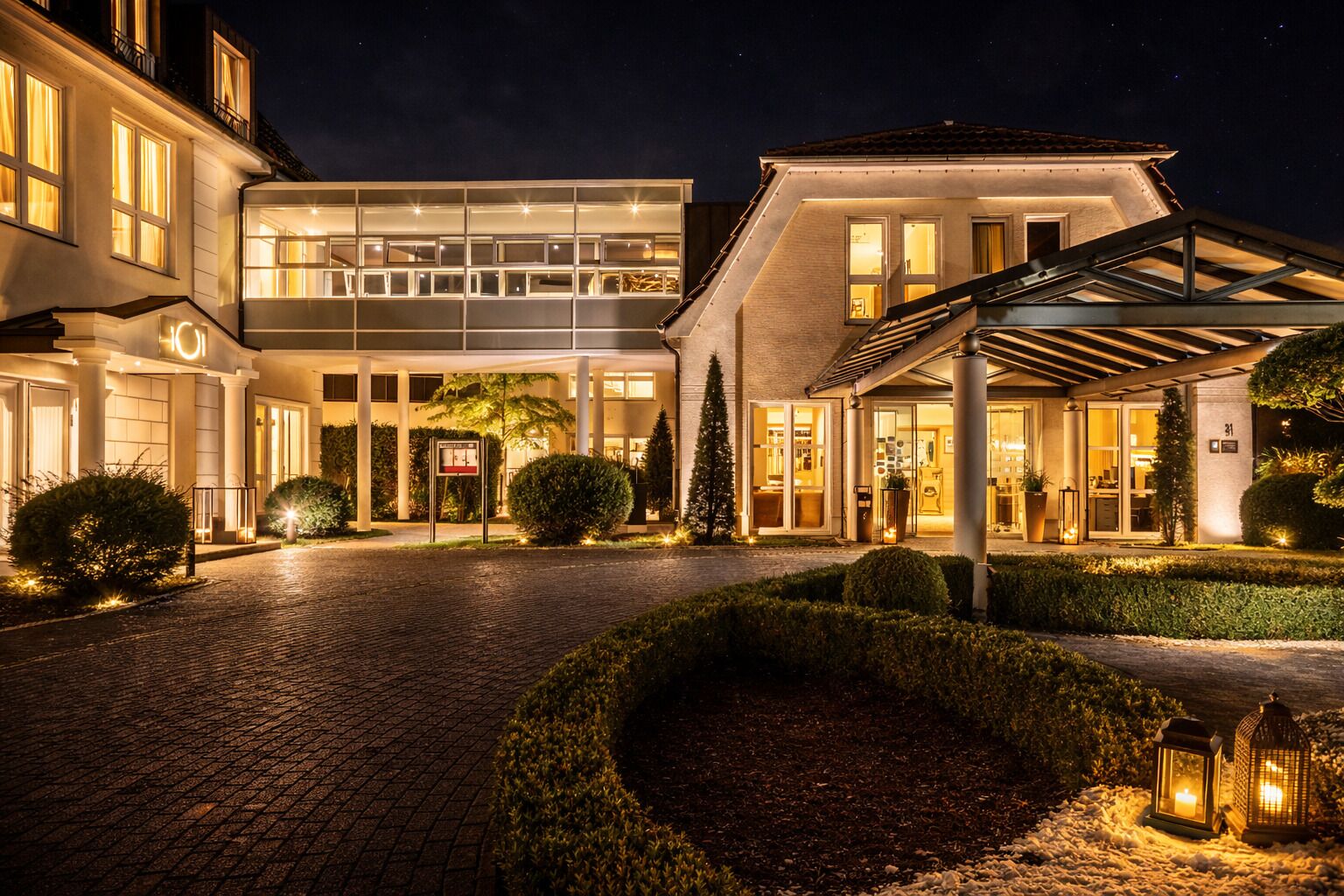 Fassade der Unterkunft