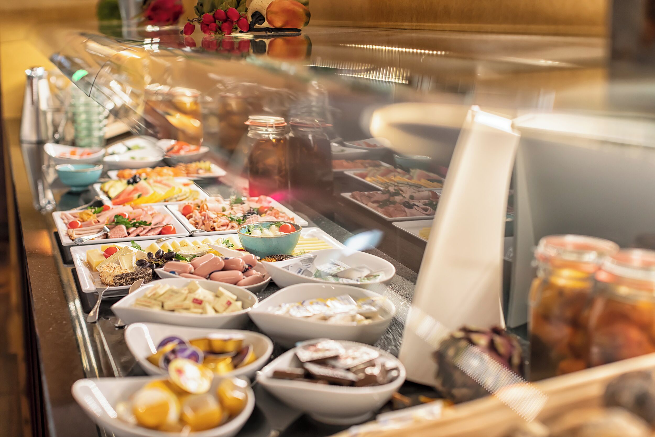 daily buffet breakfast (eur 18.9 per person)
