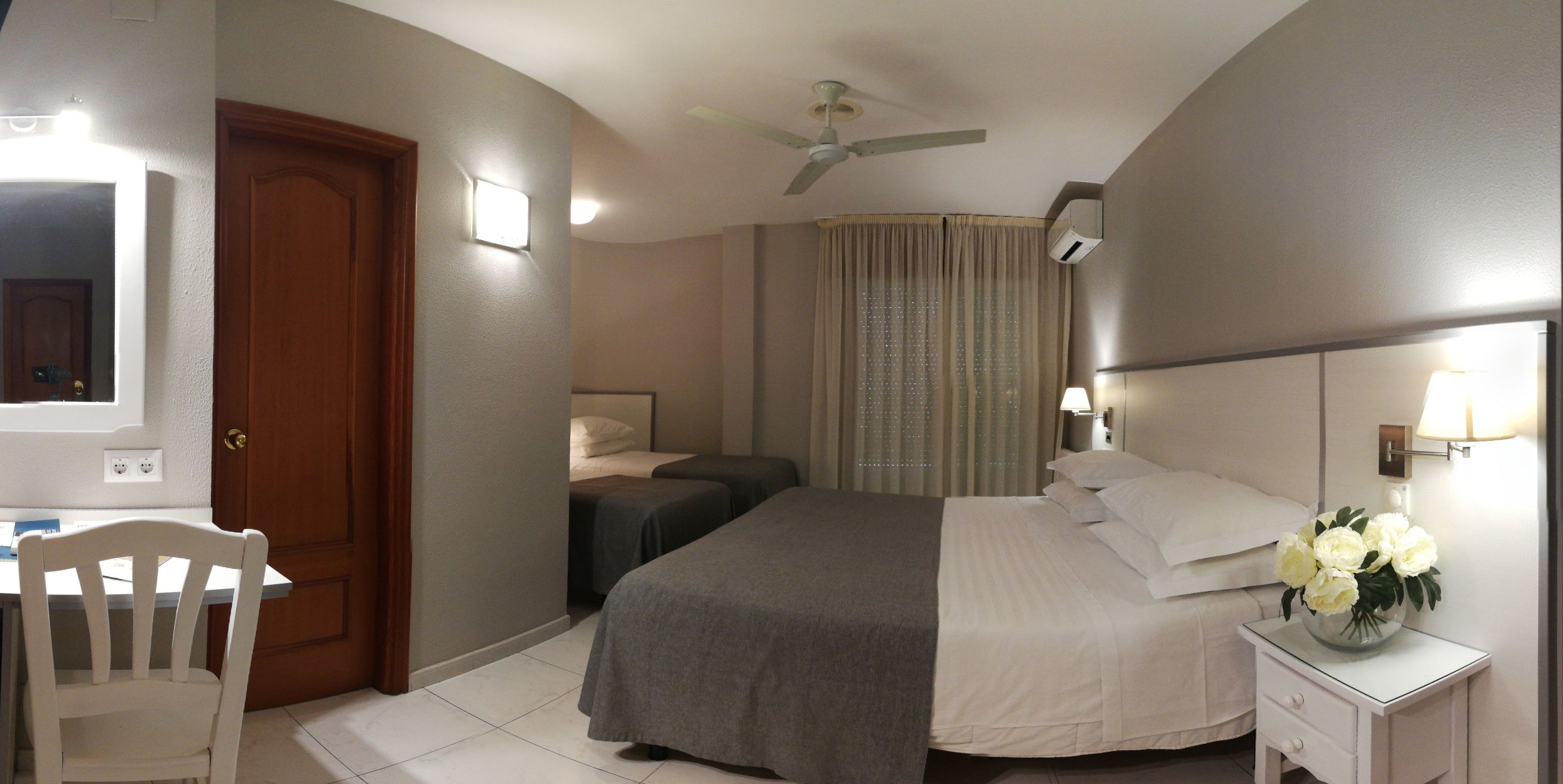 memory-foam beds, minibar, in-room safe, desk