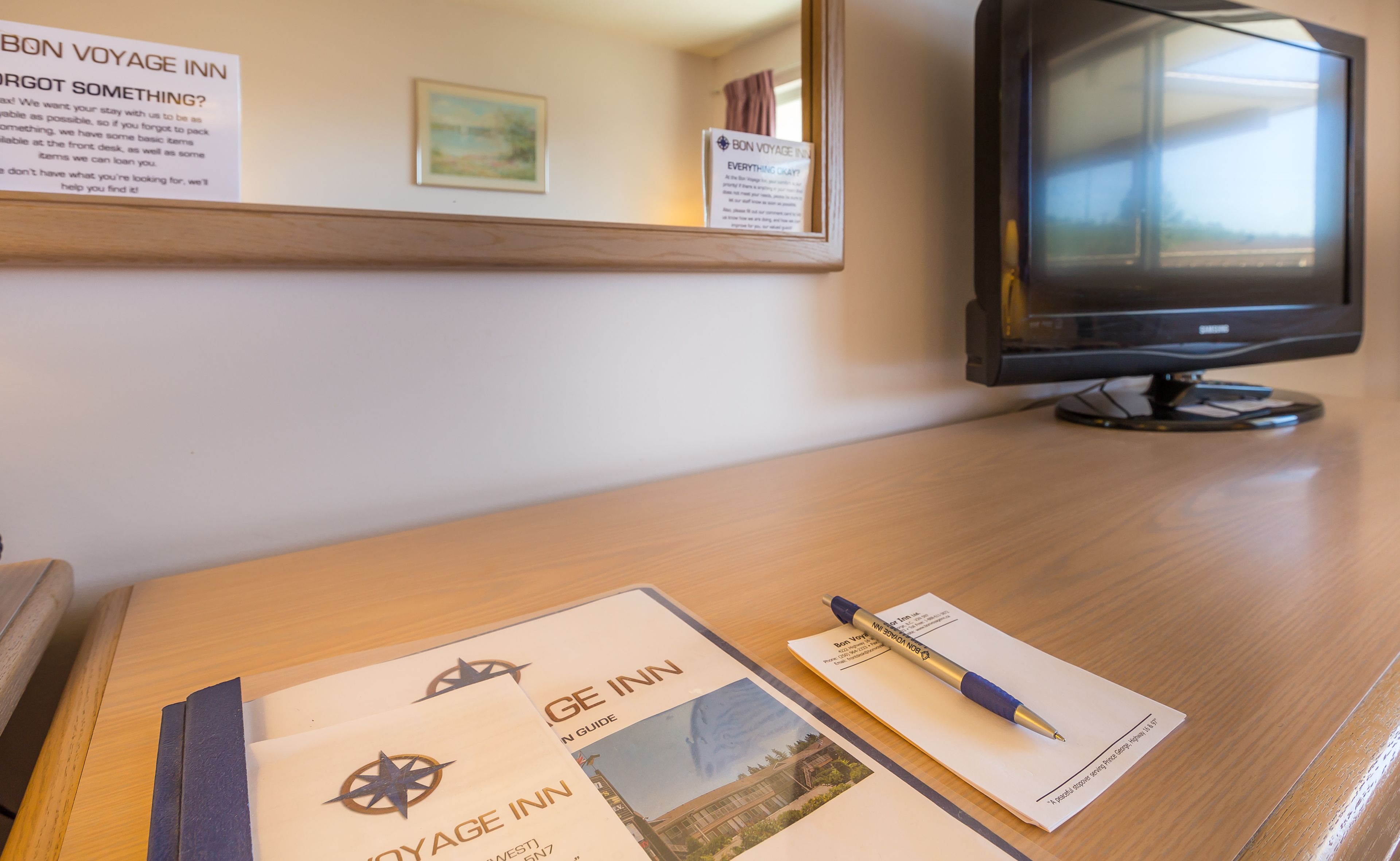 desk, blackout curtains, iron/ironing board, free cots/infant beds