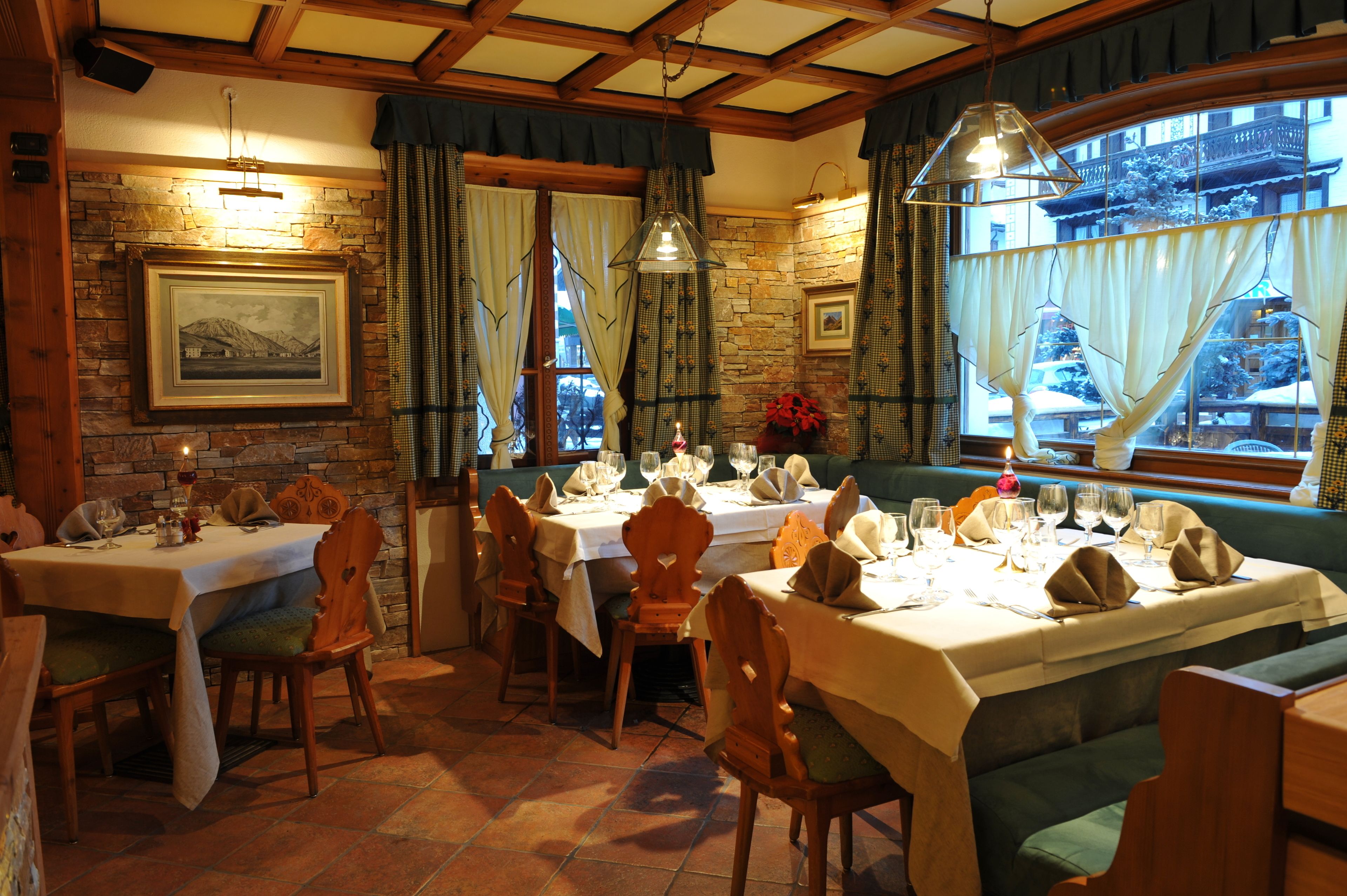 lunch and dinner served, local cuisine