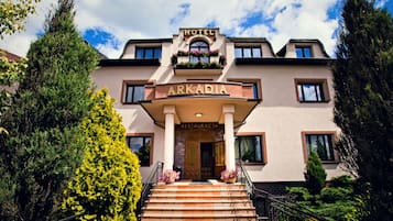 Entrée de l’hébergement