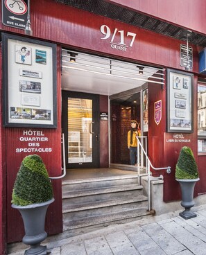 Fachada de la propiedad