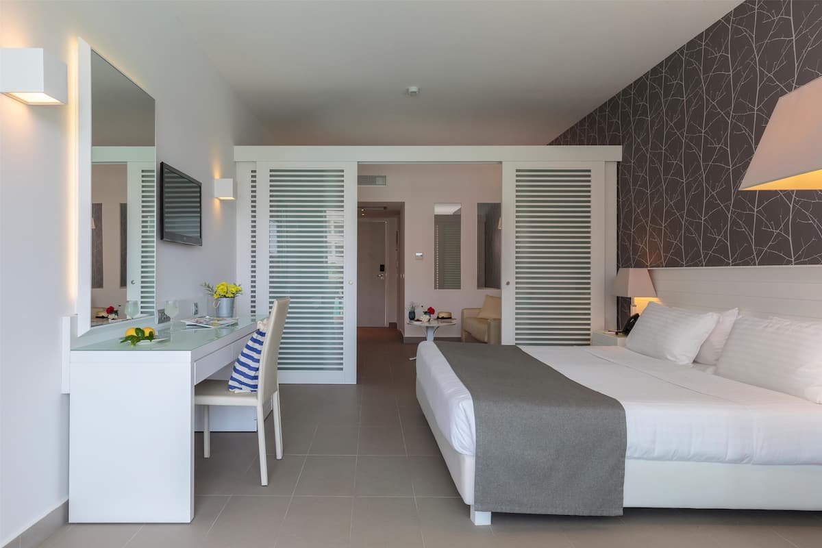 1 slaapkamer, een gratis minibar, een kluis op de kamer