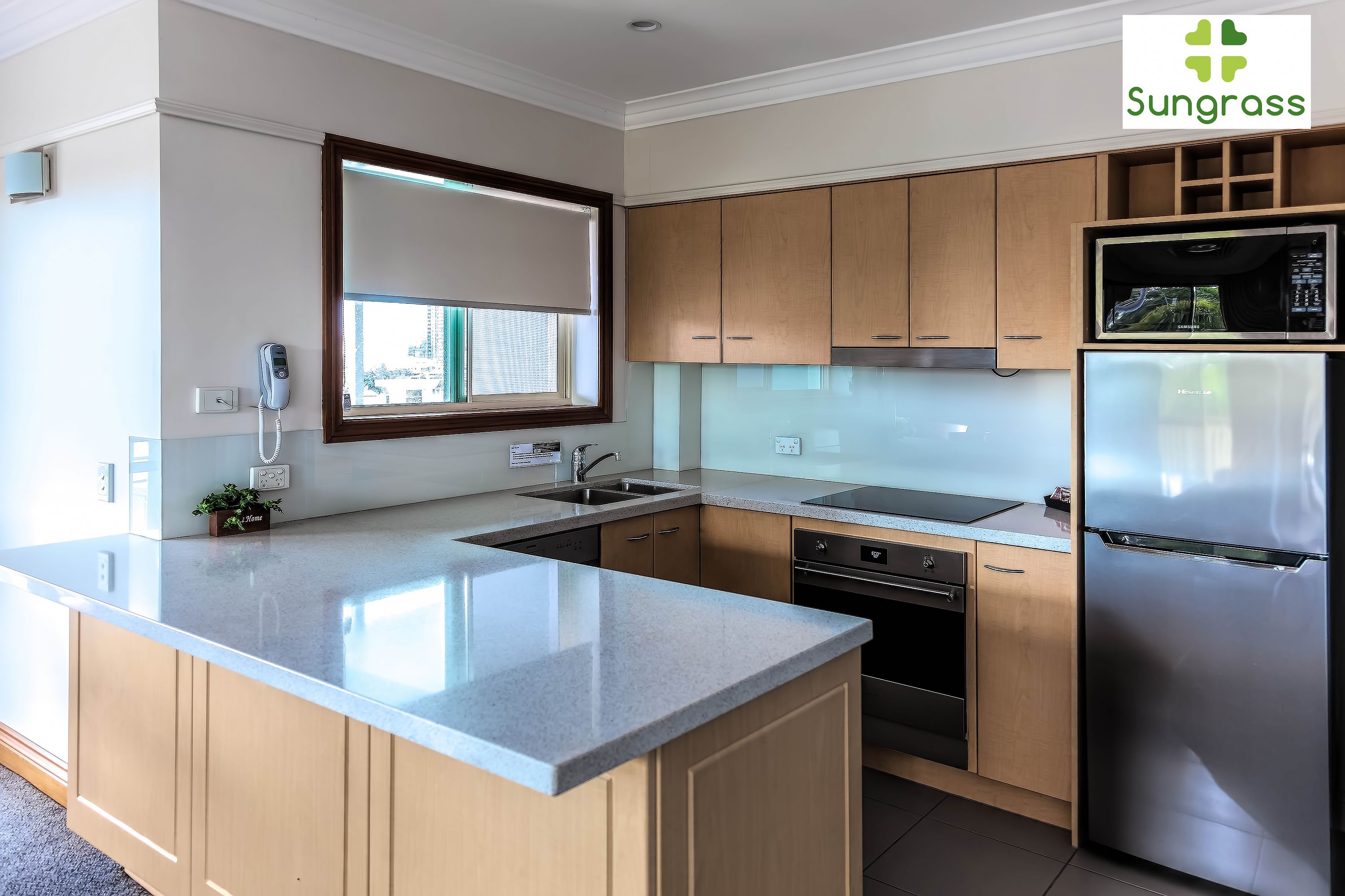 microwave, dishwasher, coffee/tea maker