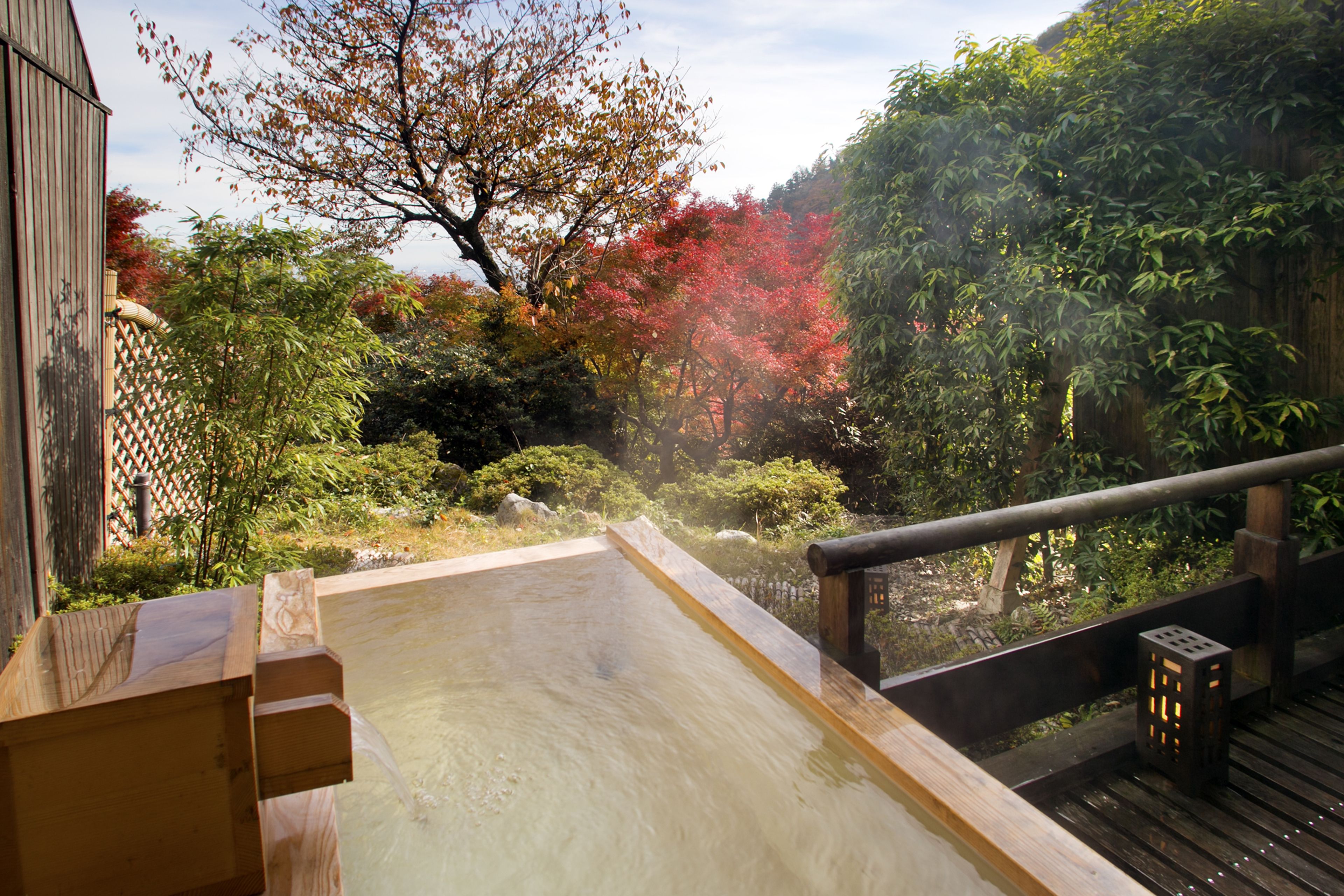 和室　デラックス　露天風呂付　（12.5畳） | 部屋からの景観