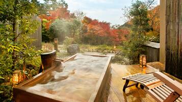 Japanese Western Suite Room with Outside Bath | Balcony