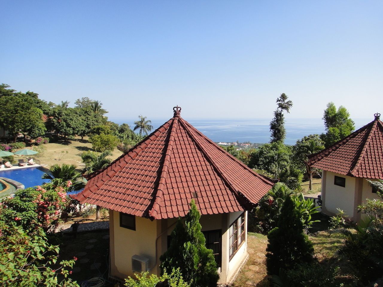 standard double or twin room, sea view | view from room