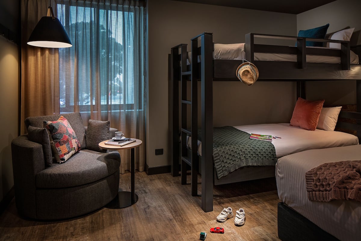 Familiekamer, meerdere bedden (Great Family) | Lakens van Egyptisch katoen, luxe beddengoed, pillowtop-bedden