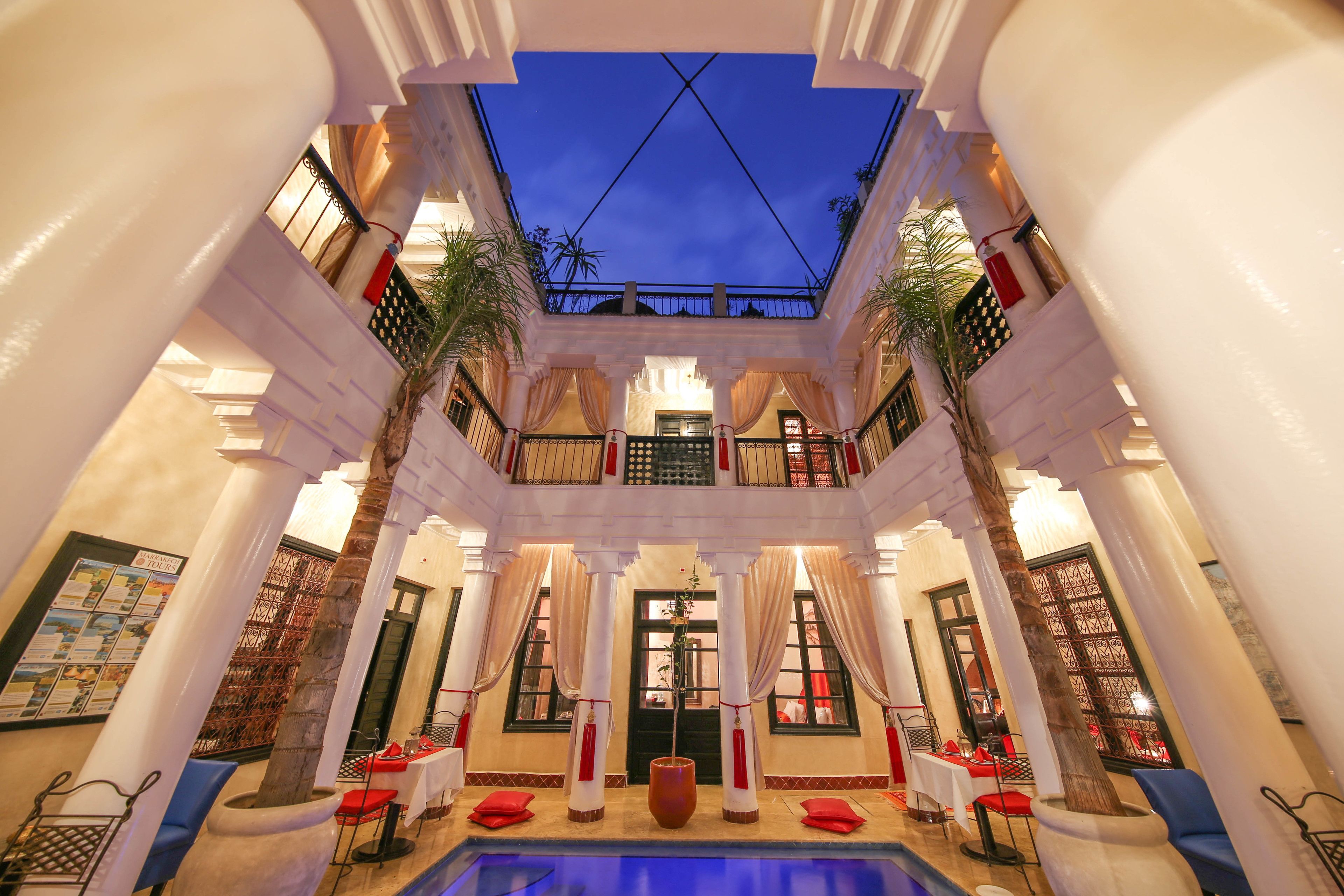 2 indoor pools, pool loungers