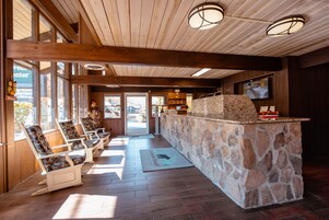 Zona de estar del vestíbulo