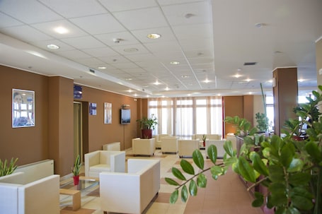 Sala de estar en el lobby