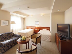 Tomannsrom – deluxe, ikke-røyk | Skrivebord, blendingsgardiner, lydisolert og strykejern/-brett