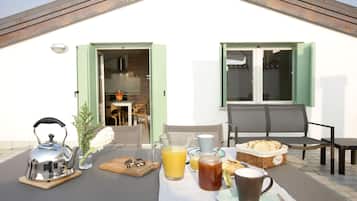 Appartamento, 2 camere da letto, terrazzo | Terrazza/patio