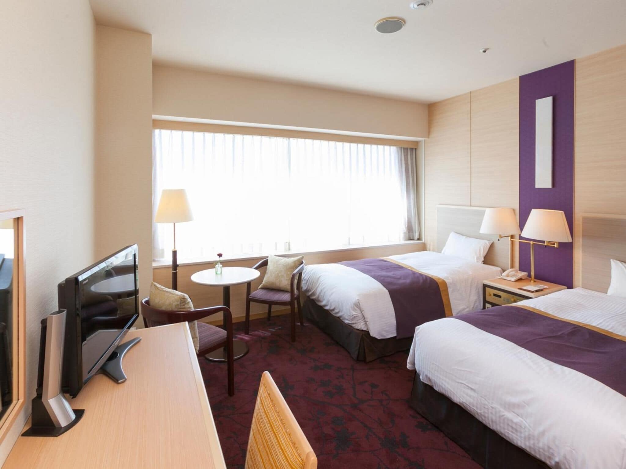 In-room safe, desk, blackout curtains, iron/ironing board (on request)