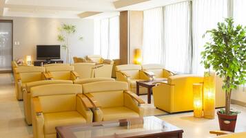 Sala de estar en el lobby