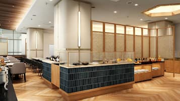 3 restaurantes: opção de café da manhã, almoço e jantar