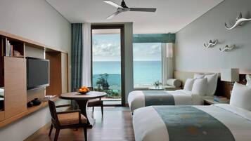 1 bedroom, premium bedding, down duvets, minibar