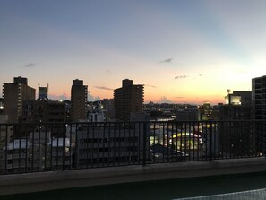 Utsikt fra overnattingsstedet