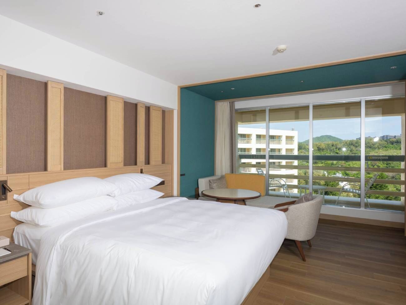디럭스 더블룸, 금연, 산 전망 (Renovated, Ages3-5 pay 2200JPY/night) | 객실 내 금고, 책상, 방음 설비, 다리미/다리미판