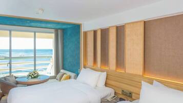 In-room safe, desk, soundproofing, iron/ironing board (on request)