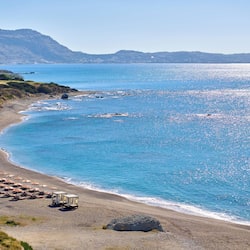 Private beach, sun loungers, beach umbrellas, beach towels
