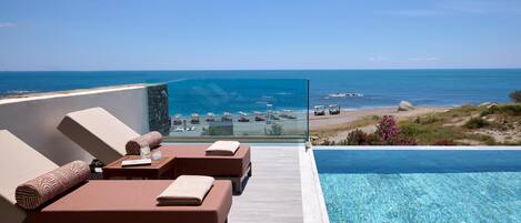 Executive Suite with Private Pool & Sea View | Vue de la chambre