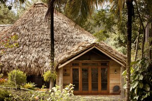 Entrée de l’hébergement